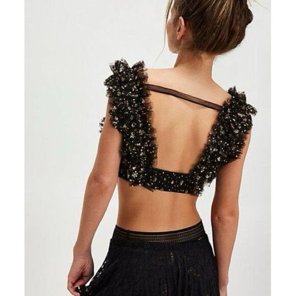 FREE PEOPLE
Sosha Party Top - Black - Picture 4 of 8
